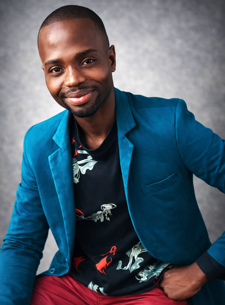 Retrato Descontraido De Um Homem Africano